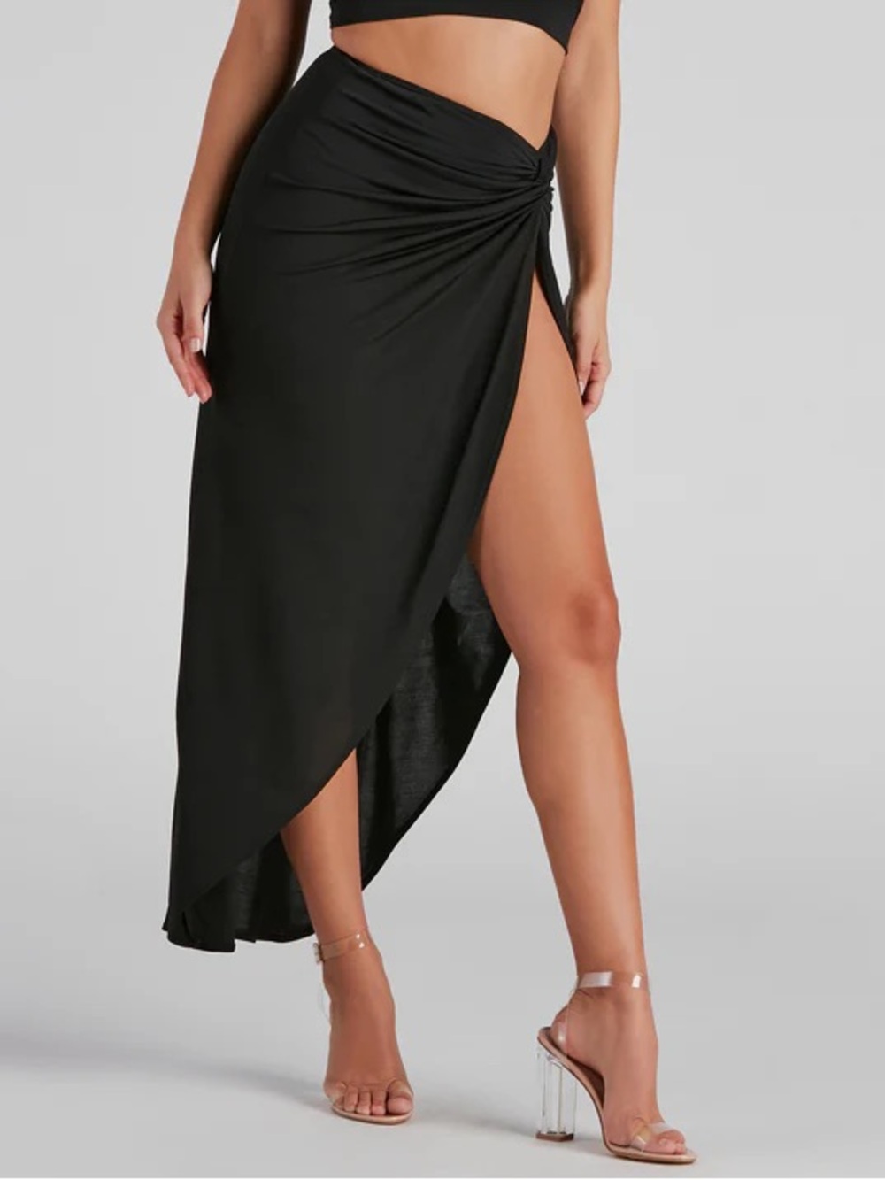 Windsor Black Maxi Skirt